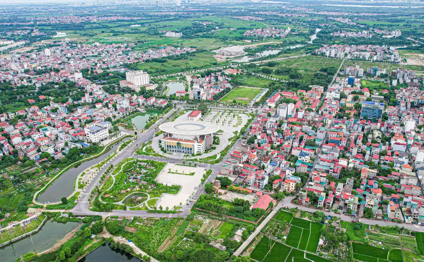 Flycam Đông Anh